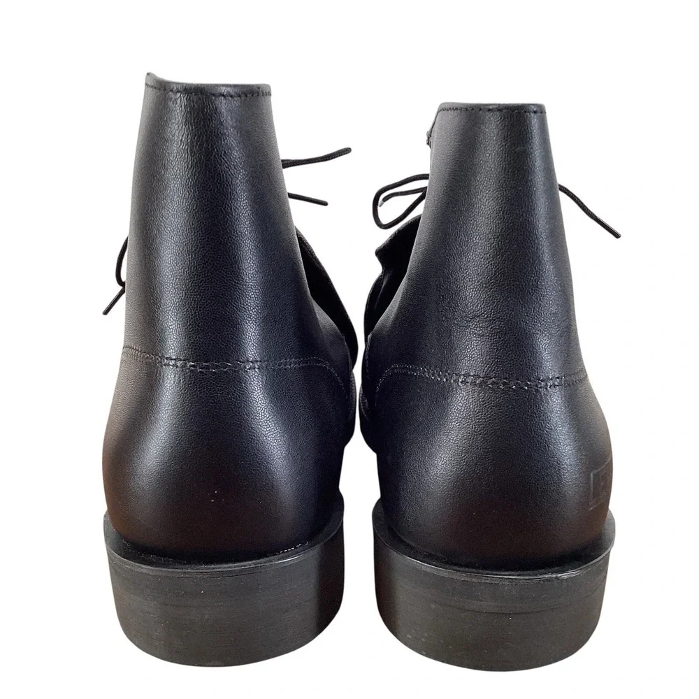 Lehigh‎ Black Leather Chukka Safety Toe Work Boots Shoes USA Made Sz  10 EEE